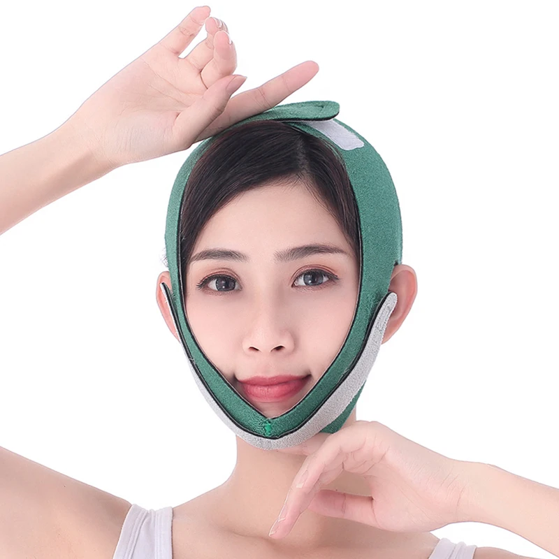 Face Chin Cheek Lift Up maschera dimagrante sottile fascia per cintura ultrasottile le donne riducono la pelle del doppio mento massaggiatore per il viso cura della pelle