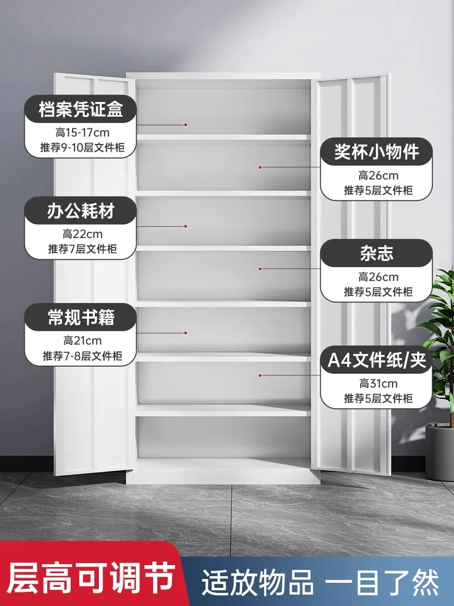 المحاسبة وخزائن القسائم المالية، والزجاج الفولاذي، والمستندات، والمواد، والعقود، وخزائن الملفات الخاصة، والمكاتب