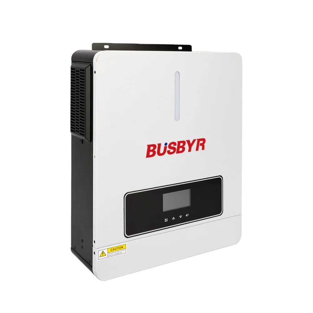 Busbyr 6200W 6000W high voltage regulation batteryless wifi string solar hybrid inverter for room pv system