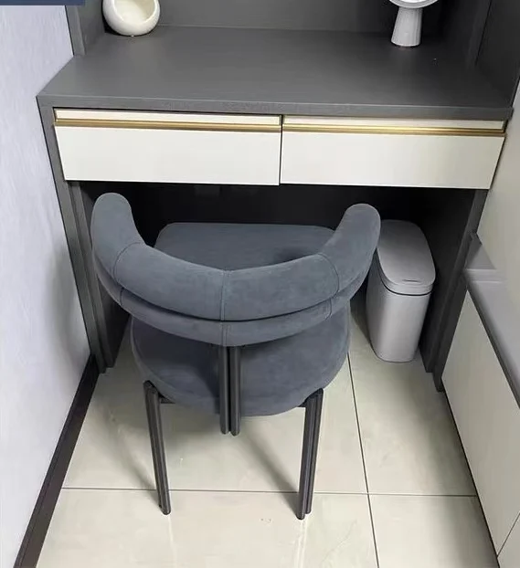 #@Italian Luxury Modern Design Fabric Room Modern Dining Chair for Restaurant for
