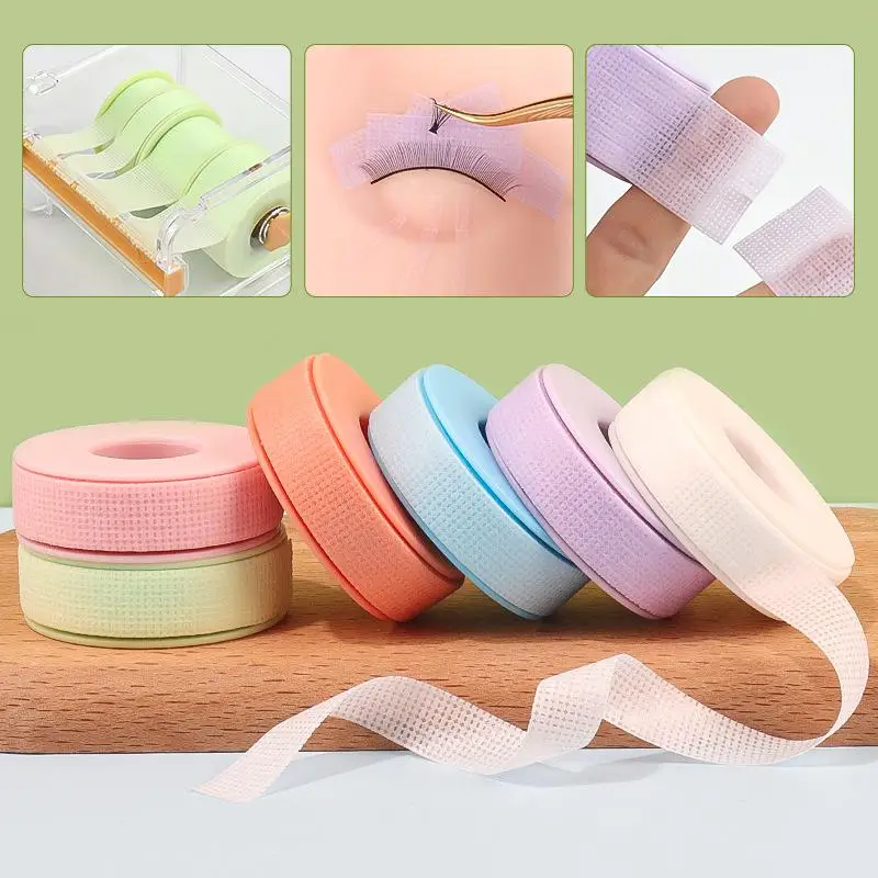 1 Roll Grafted Lash Under Eye Pad Patch Non-woven Breathable Silicone Gel Tape Eyelash Extension Supplier Makeup Tools
