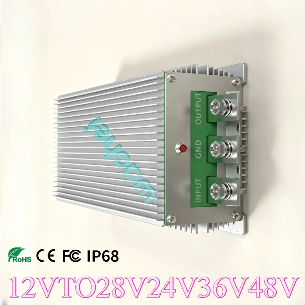 Wide Voltage Input 9-35V to 36V 48V 12V to 24V 28V 30A Booster DC Power Converter Inverter Transformer inverter transformer ROHS