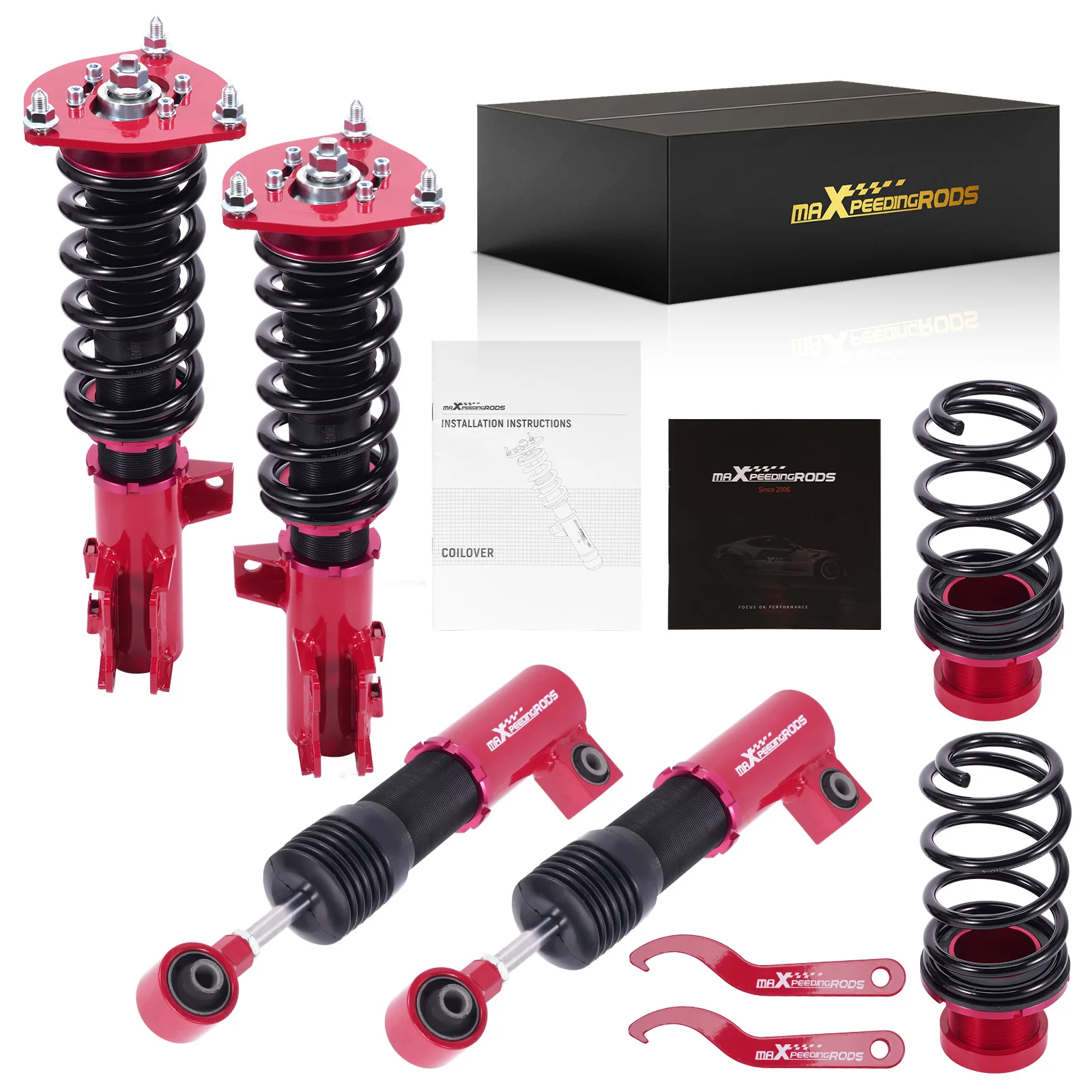 

MaXpeedingrods Height Adjustable Coilover Suspension Kits For Hyundai Veloster FS 2012-2018