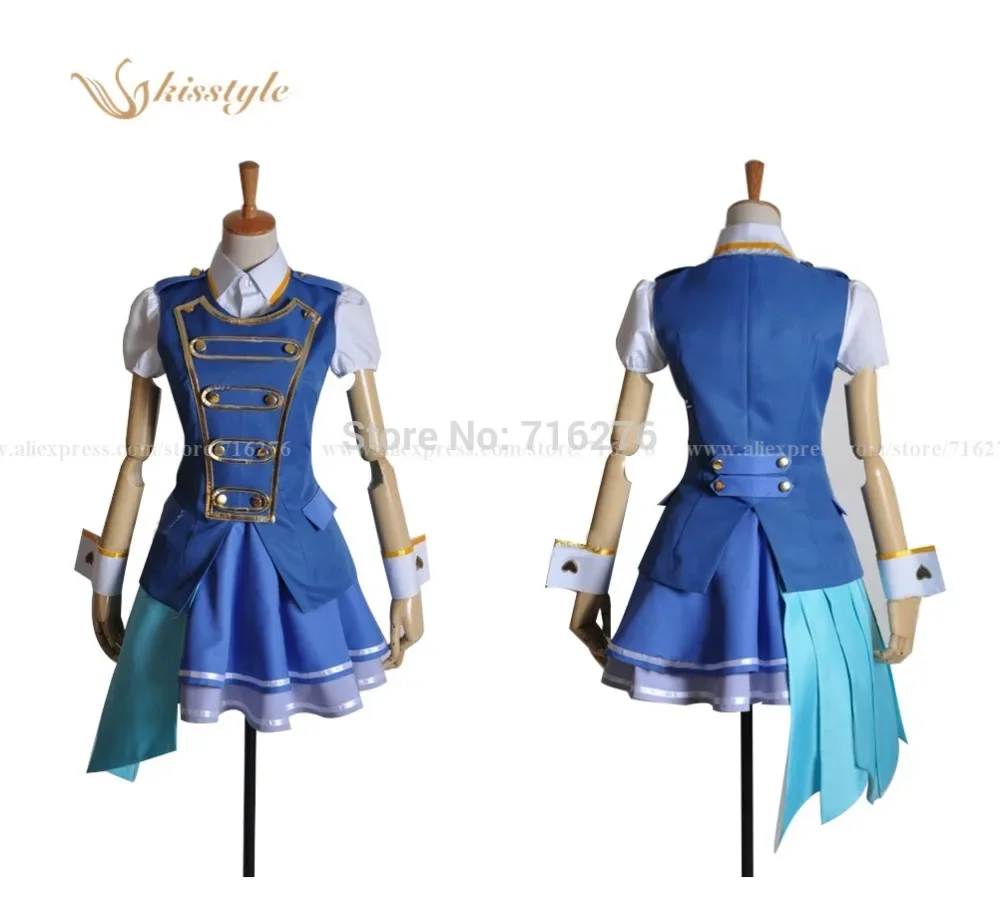 Kisstyle Fashion Anime AKB0048 Nagisa Motomiya Uniform Cosplay Costume Custom-Made