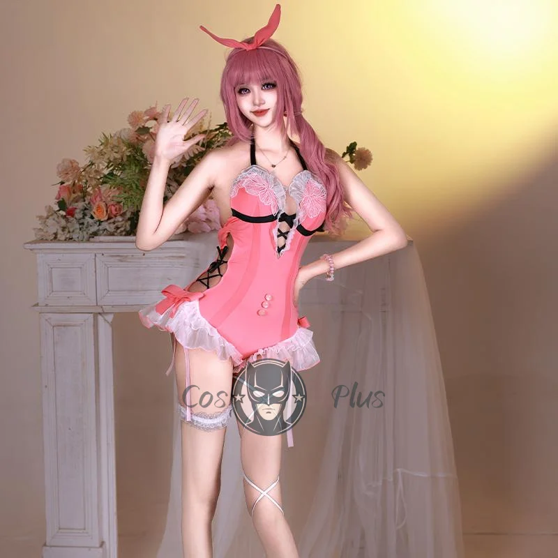 Feria Shen Косплей Костюм Naraka: Bladepoint Униформа Розовый Купальник Женский Игровой Карнавал Аниме Хэллоуин Маскарад Праздничная Одежда