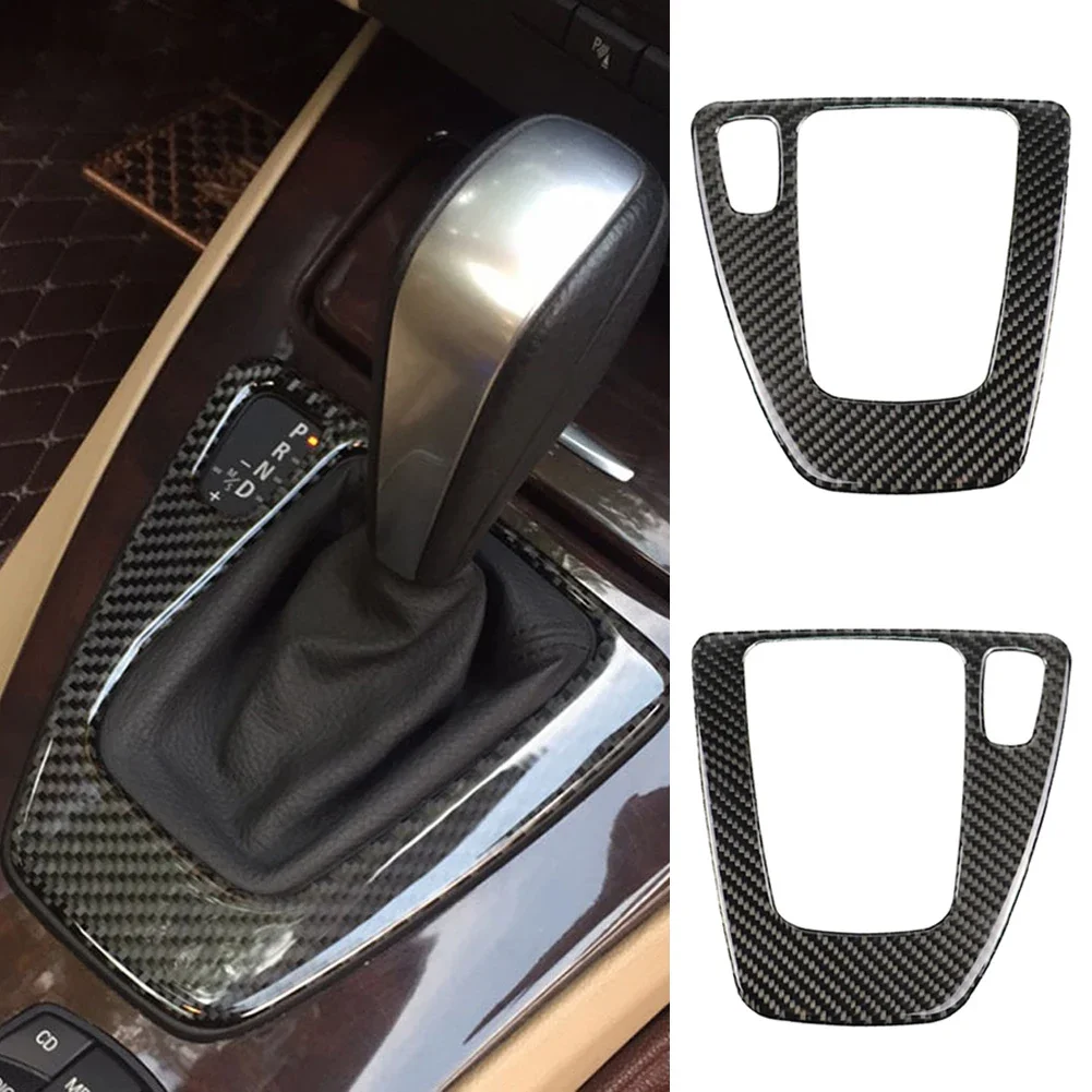 

Декоративная крышка переключения передач в салоне автомобиля, накладка на панель управления креплением для BMW 3 серии E90 E92 E93 2005-2012, аксессуары