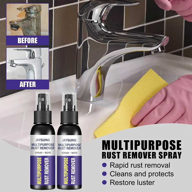 50 ml Metall-Rostentferner, multifunktionales Kfz-Rad, Polier- und Aufarbeitungsmittel, Wasserhahn, Edelstahl-Rostentferner