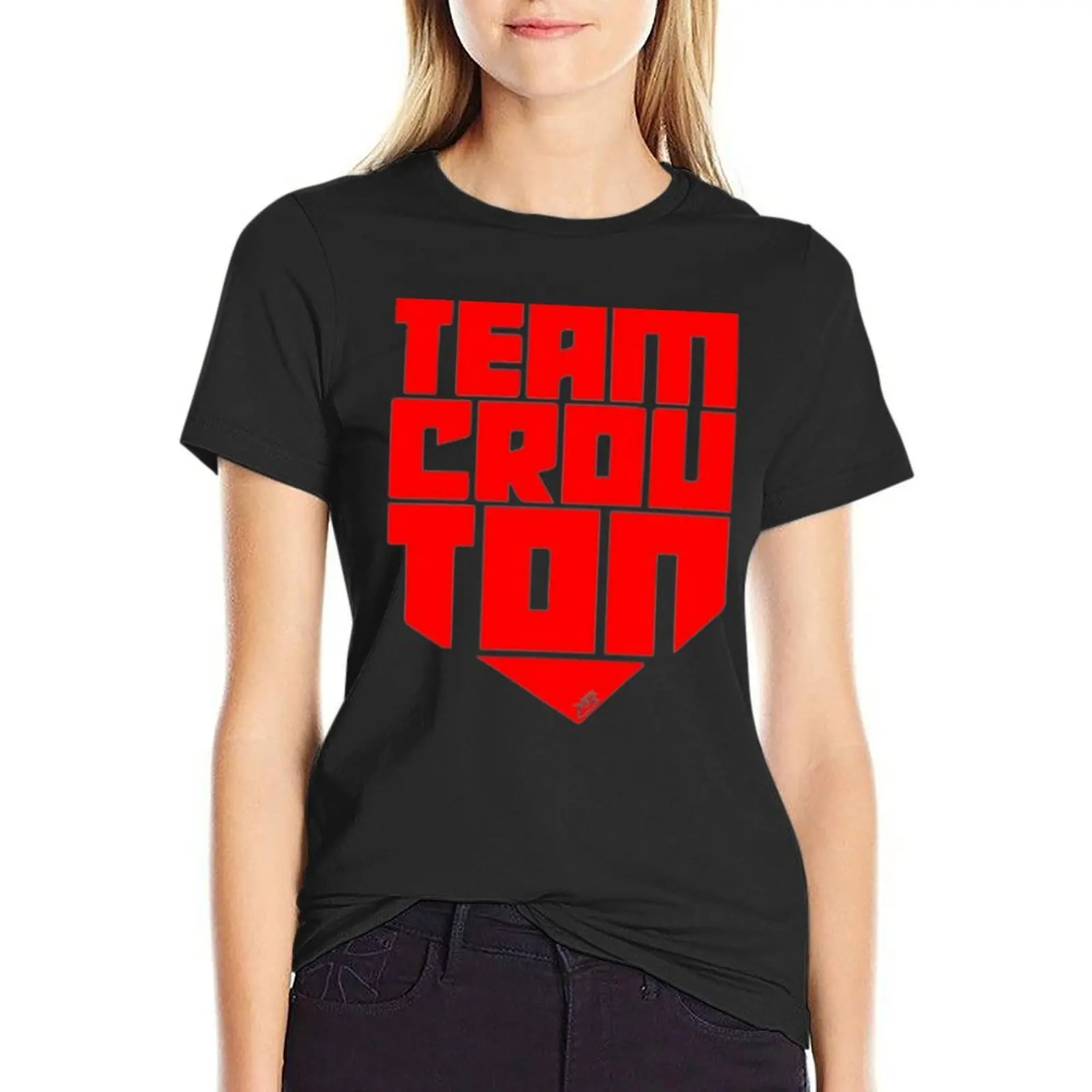 

Team Crouton classique T-Shirt plus size tops sublime t-shirts for Women pack