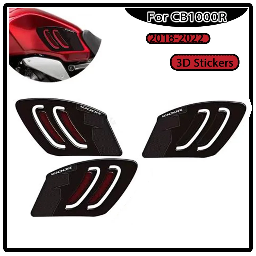 

Motorcycle Tank Pad Grips Side Gas Fuel Oil Kit Knee Protector 3D Stickers For Honda CB1000R CB 1000R 2018 2019 2020 2021 2022