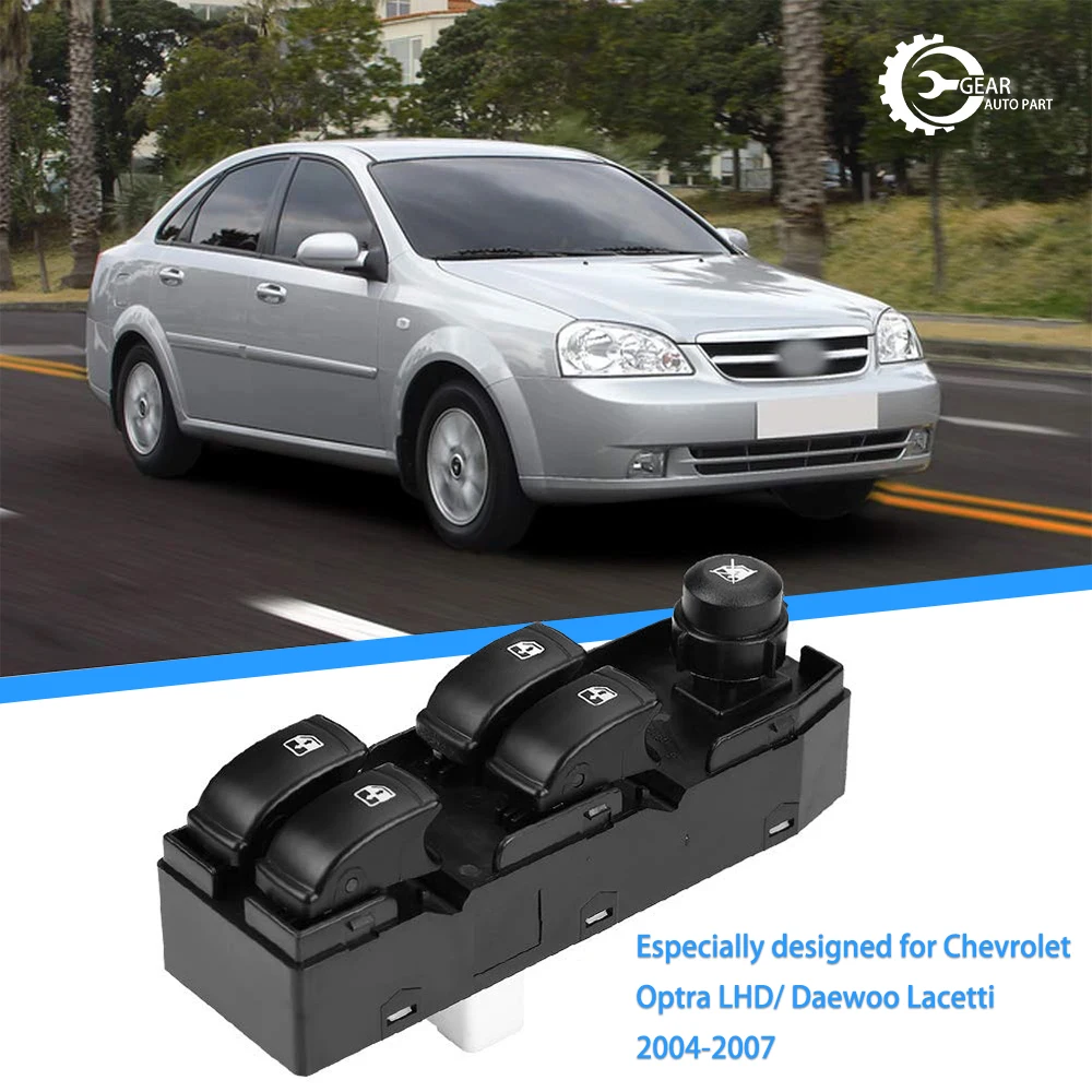 96552814 High Quality Front Left Window Lifter Switch For Chevrolet Optra Lacetti 2004 2005 2006 2007 Car Accessories 96552814