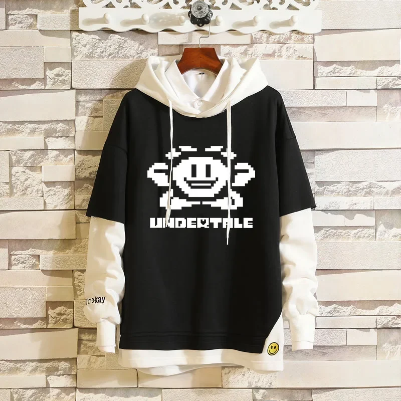 Animal Undertale bez bluz przebranie na karnawał bluza z kapturem 3D klasyczna męska damska bluza z kapturem odzież fałszywy Hip Hop dwuczęściowy