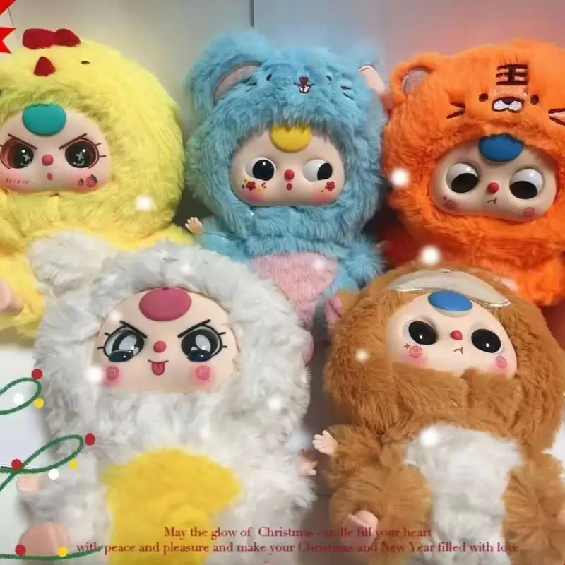 

2025 Детская трехлетняя плюшевая серия «Двенадцать Зодиаков», слепая коробка, модная игрушка-кукла, игрушки могут быть сборлены и отправлено в качестве подарков для девочек