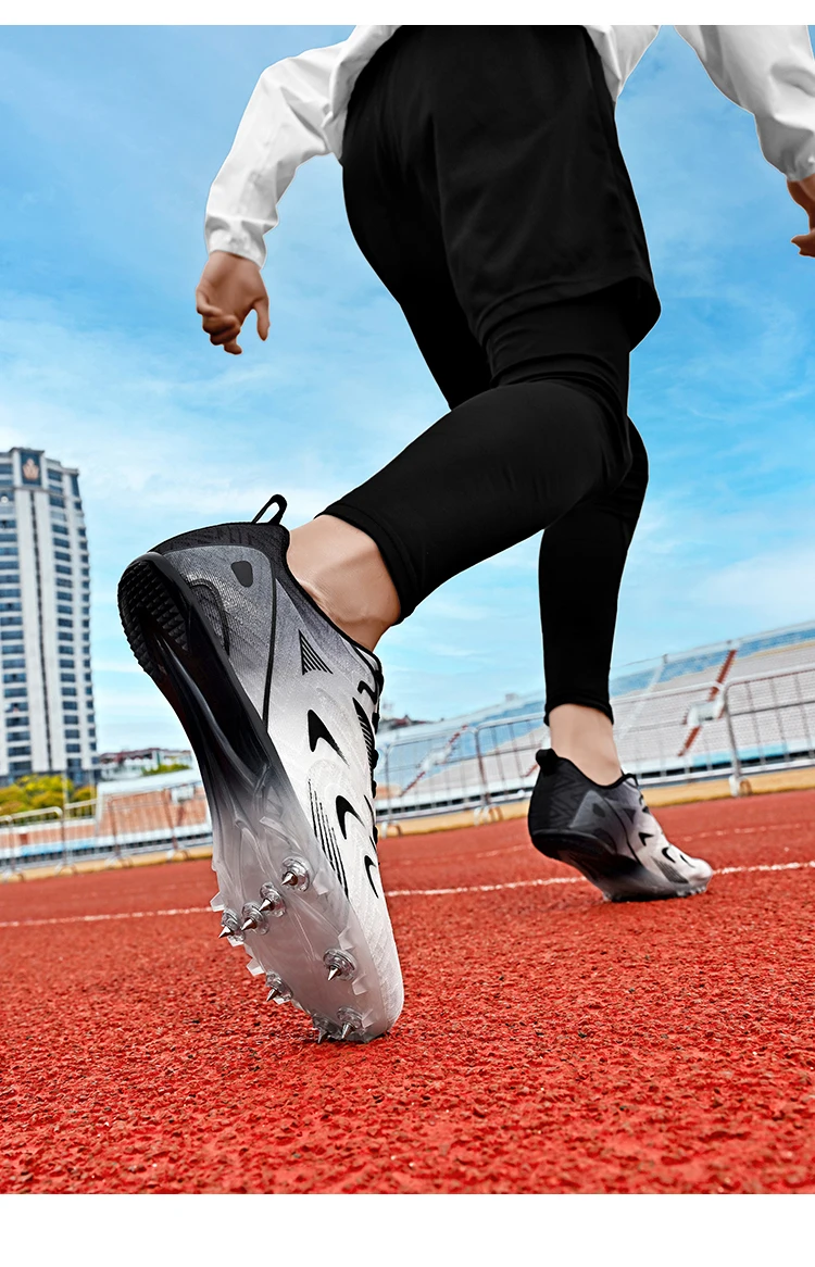 Professionelle Leichtathletik-Spikes für Damen und Herren: Rutschfeste Laufschuhe für Sprint, Weitsprung und Rennen – Leichtgewicht – Detail 2