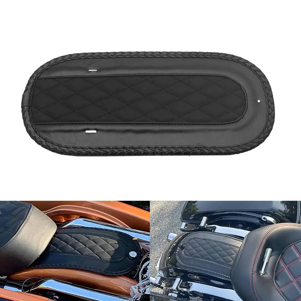 1 PC Black Rear Fender Bib Without Screws Fits For Harley Electra Glide Road Glide Road King Street Glide 2008-2023