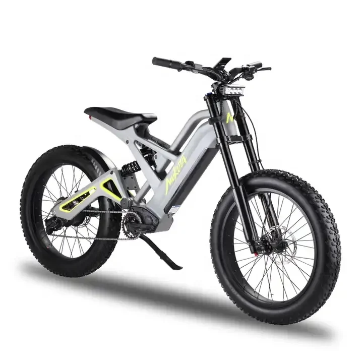 Mukuta Knight 2024 bicicleta eléctrica 1200W gran potencia neumático ancho Kit de bicicleta eléctrica con batería 52V 20Ah pieza de bicicleta eléctrica