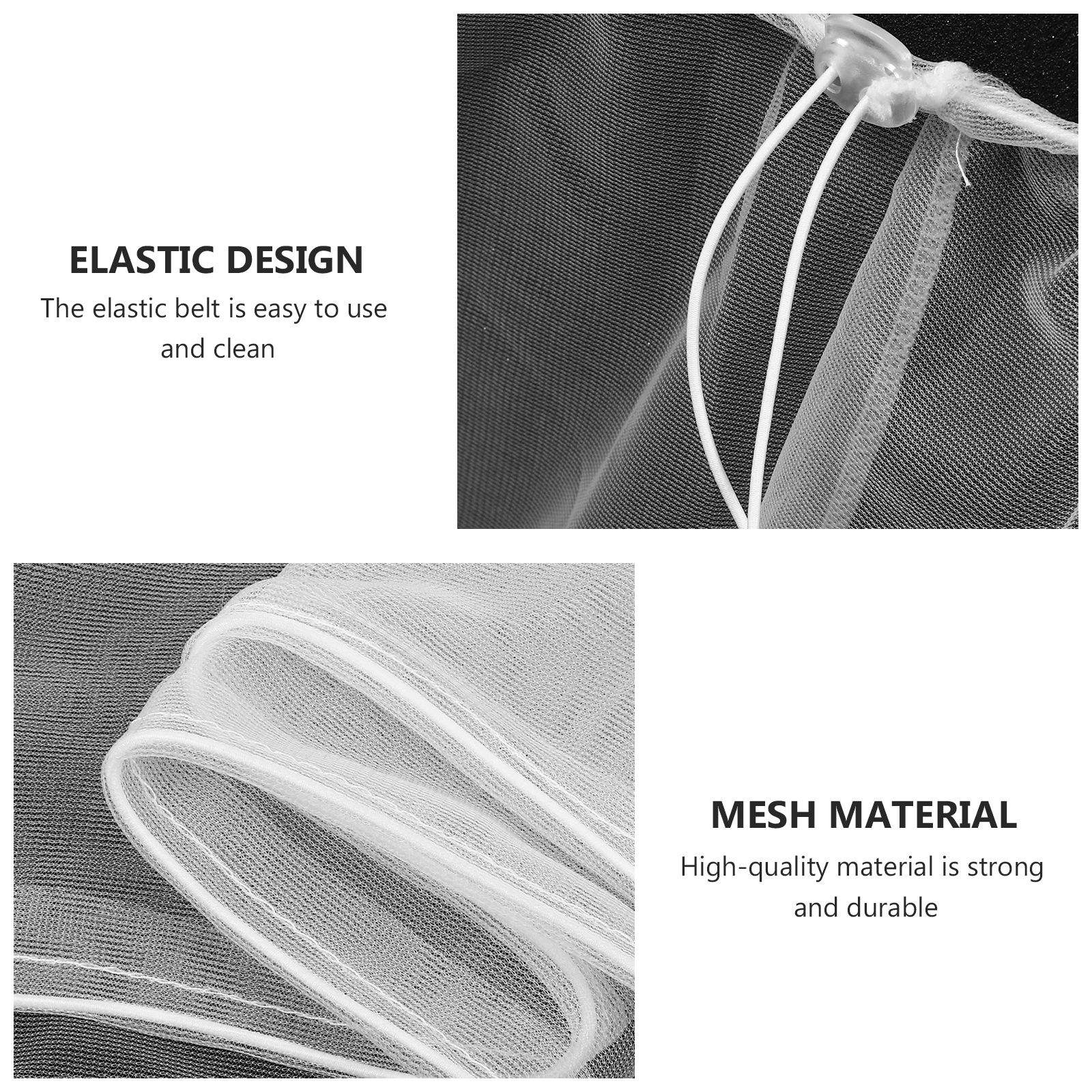 

Bird Cage Net Cover White OPP Drawstring Mesh Protector for Parrot Breathing Clean Anti Mosquito Cage Cloth Accessories Skirt