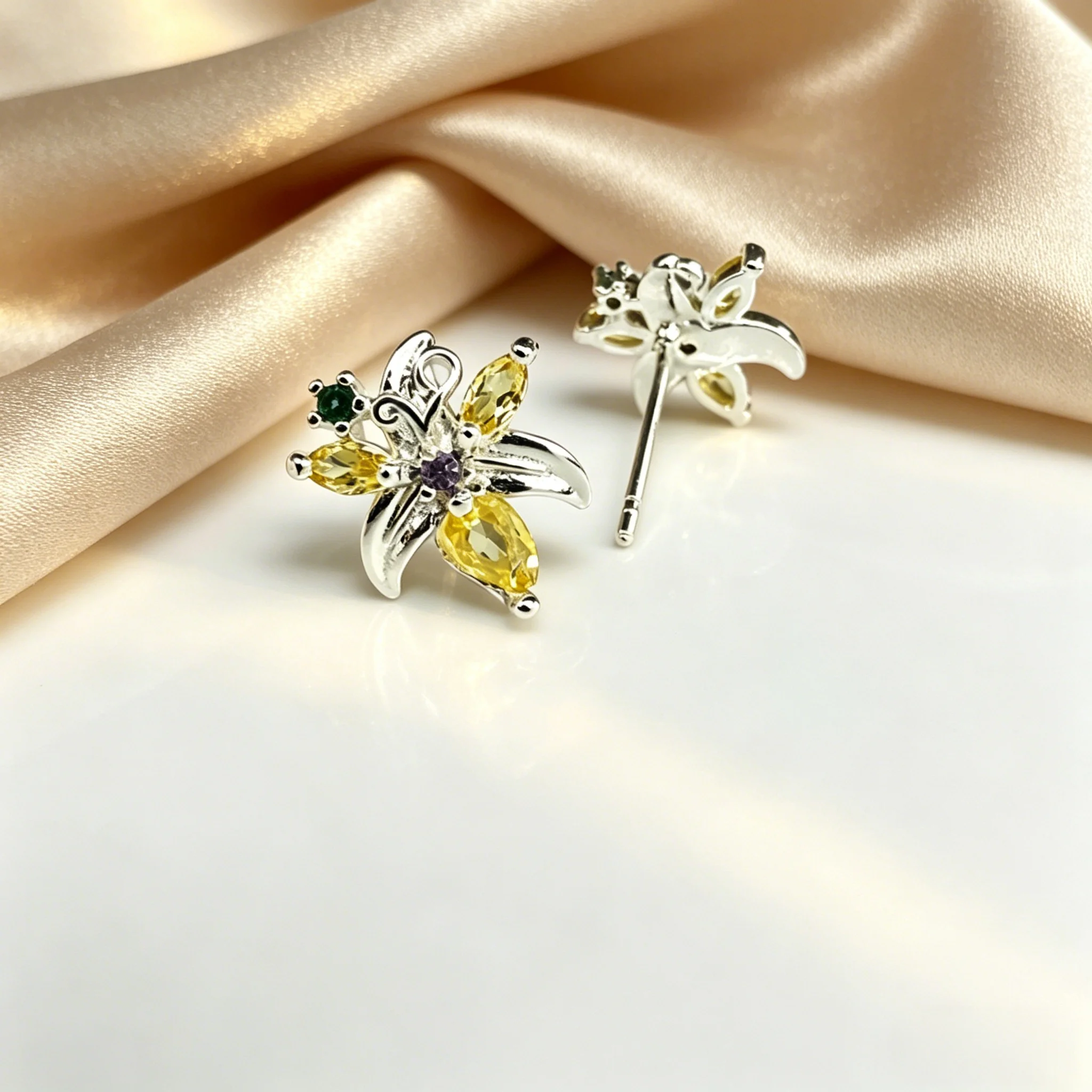 Zirkon Geometrische Blumen Son – Women'S Wedding Accessories Bewertung und Preis