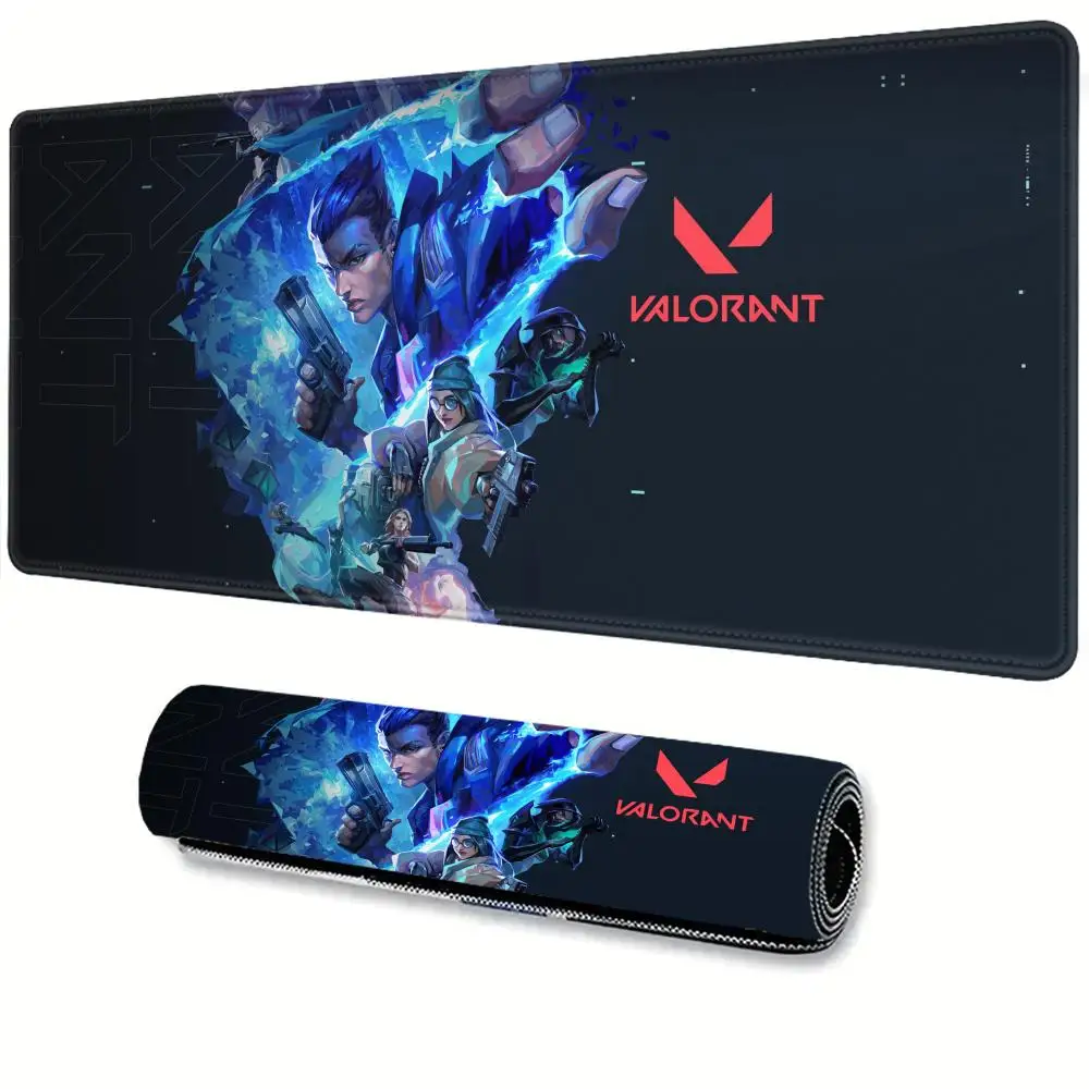 

Hot Game Valorant Killjoy Mouse Pad 900x400 PC Gaming Accessories Keyboard Rug Kawaii Anime Girl Desk Mat Laptop Non Slip Carpet