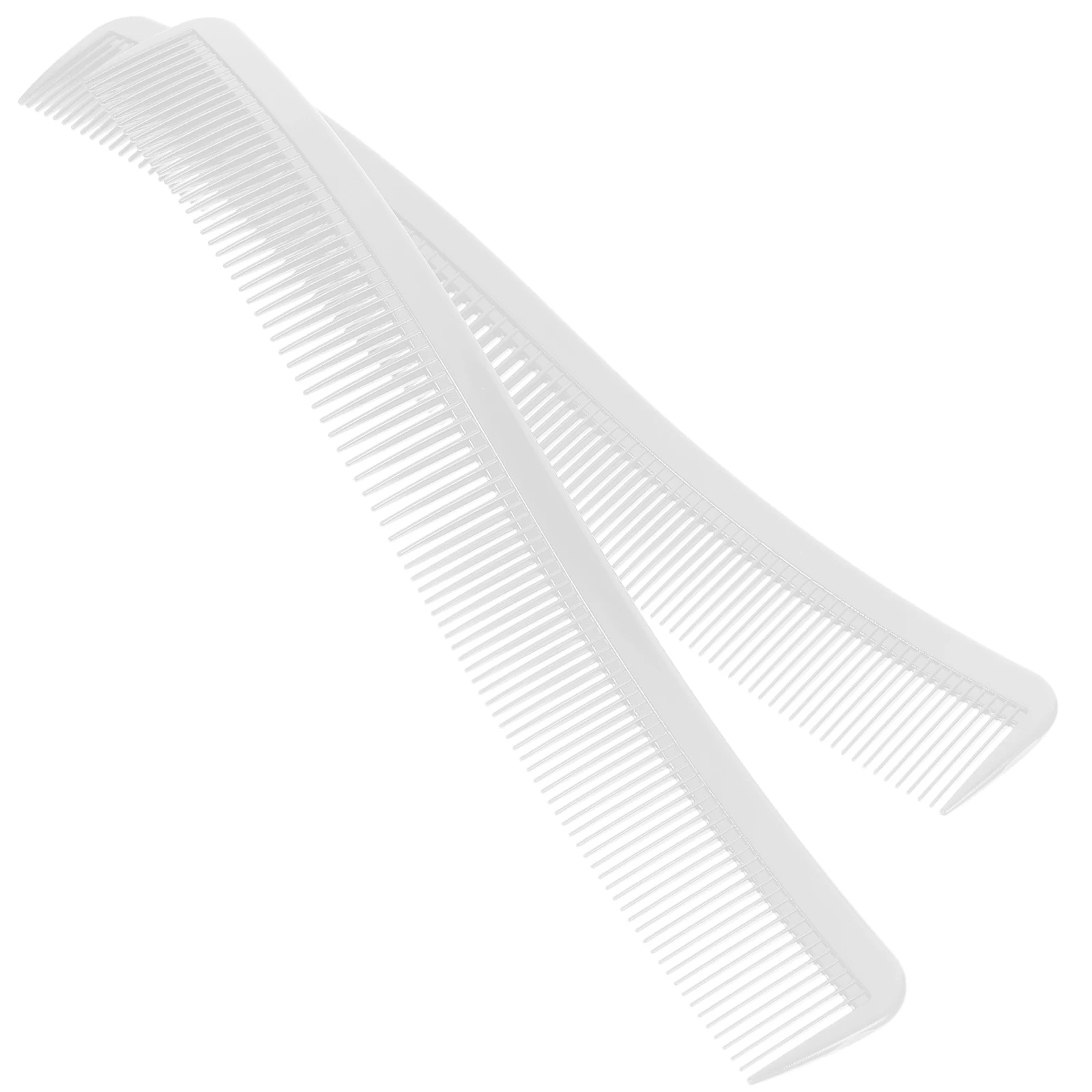 

2pcs Haircut Comb Salon Styling Barber Professional Plastic Hairdressing Tool Travel Size For Men Wet Hair Combs