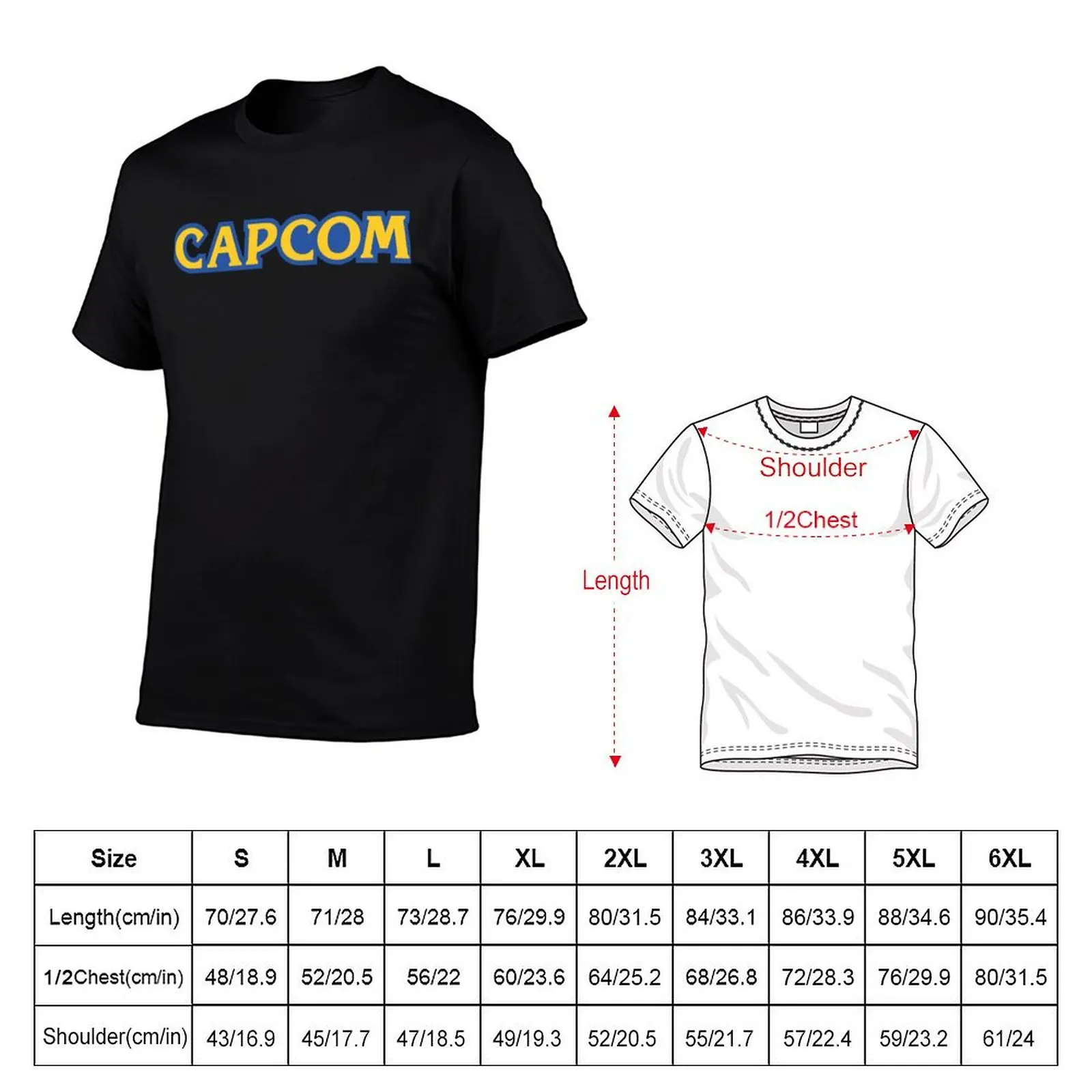 Capcom Logo Essential T-Shirt Casual Trendy Streetwear Tee Shirt