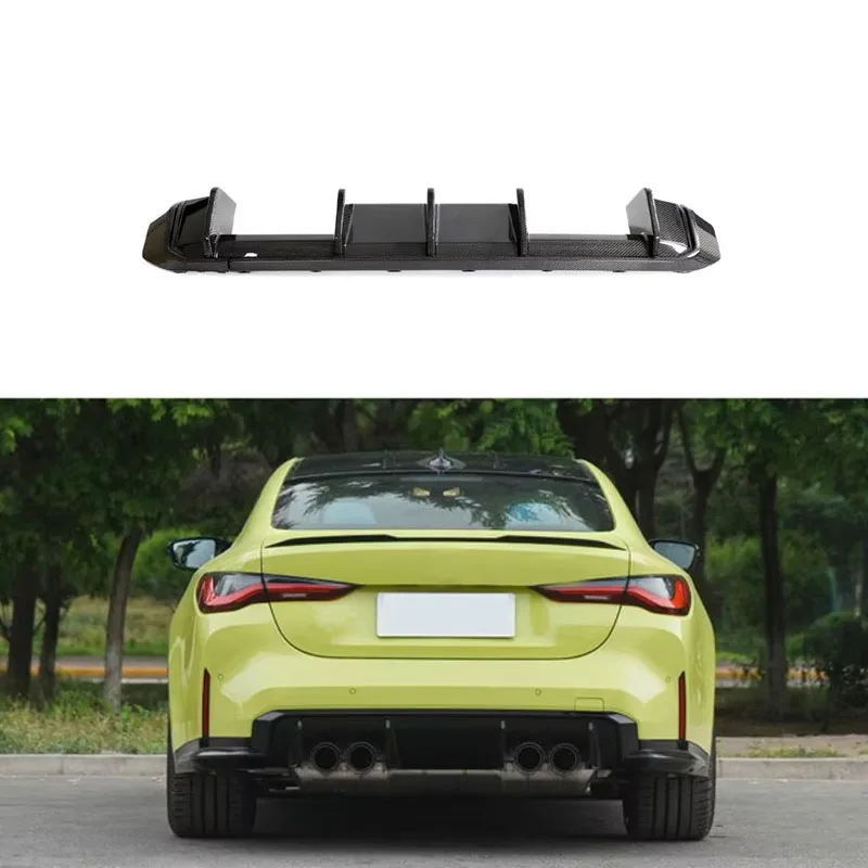 G82 M4 Carbon Fiber Rear Bupmer Diffuser Valance for BMW G82 M3 G82 G83 M4