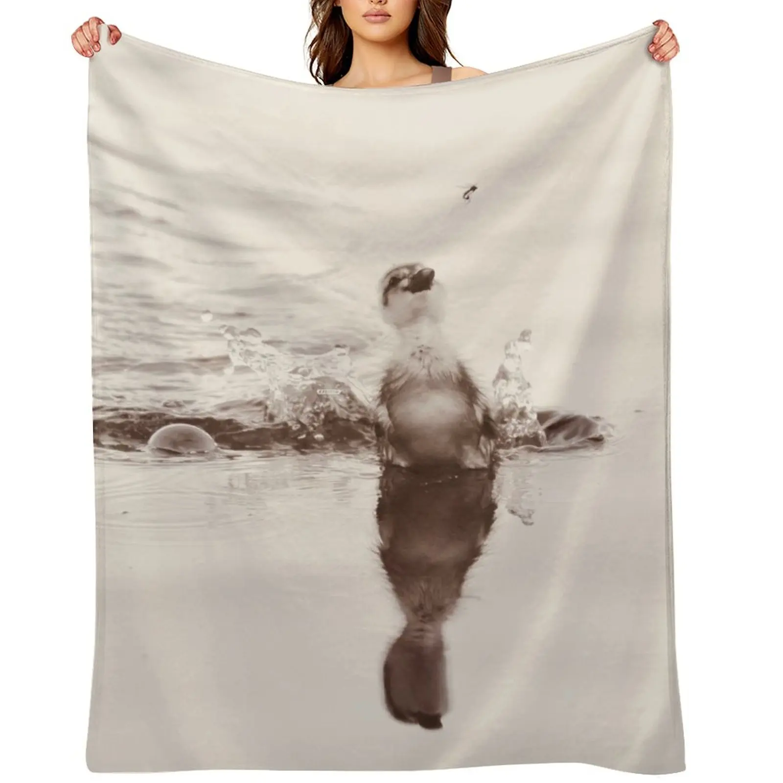 

Chick on the hunt / Swiss Artwork Photography Throw Blanket Sleeping Bag Bed linens Kid'S blankets and throws Blankets