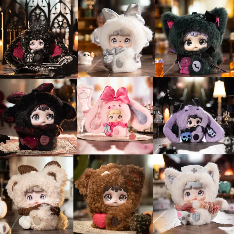 

Heymi Nommi Symbiotic Relationship Plush Blind Box Blind Bag Cute Collectible Dolls Lovely Stuffed Toy For Kids Girls Gift Ornam