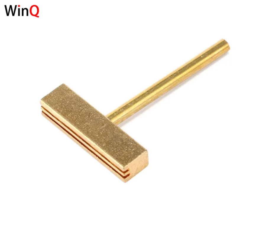 Ponta de ferro de solda tipo T/prensa térmica/barra 30W 40W 60W para cabos de fita de solda e cabos de fita de tela.