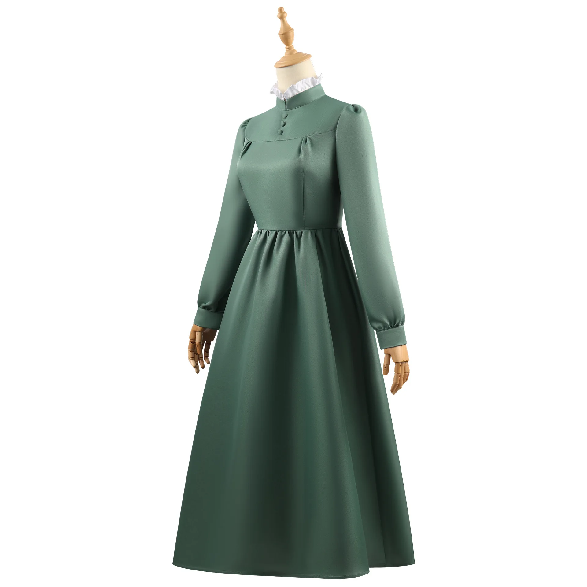 อะนิเมะคอสเพลย์โซฟีชุดแฮตเตอร์เครื่องแต่งกายชุดยาวผ้ากันเปื้อนหมวกของขวัญผู้หญิงฮาโลวีนบทบาทชุดปาร์ตี้เครื่องแต่งกาย