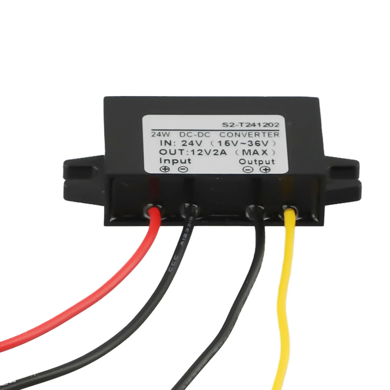 DC12V 1A-5A Step Down Converter DC15-40V To 12V Power Supply Regulator IP68 Waterproof For Car Alarm LED Light Motor Electrical