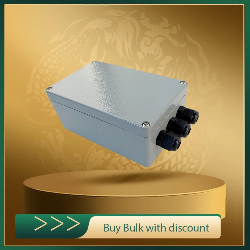 4-Input 1-Output Load Cell Junction Box Waterproof Summing Box with Adjustable Balance Circuit with Zero and Gain Adjustment