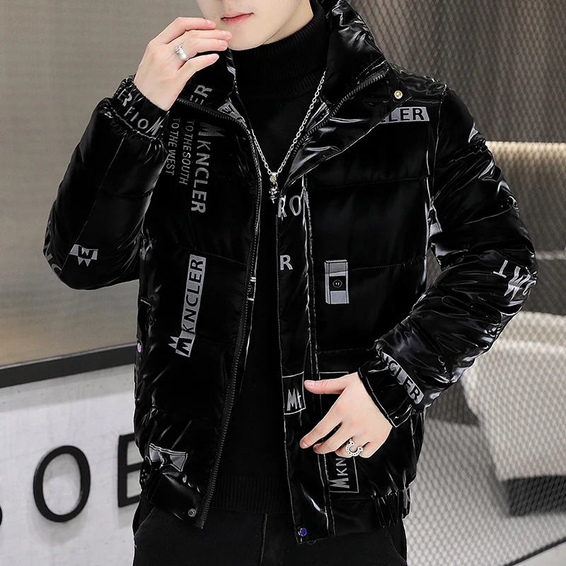 

Мужская зимняя куртка New Sle Thiened, стеганая, с хлопковым наполнителем, воротником-стойкой, теплая, с внутренней молнией, повседневная.