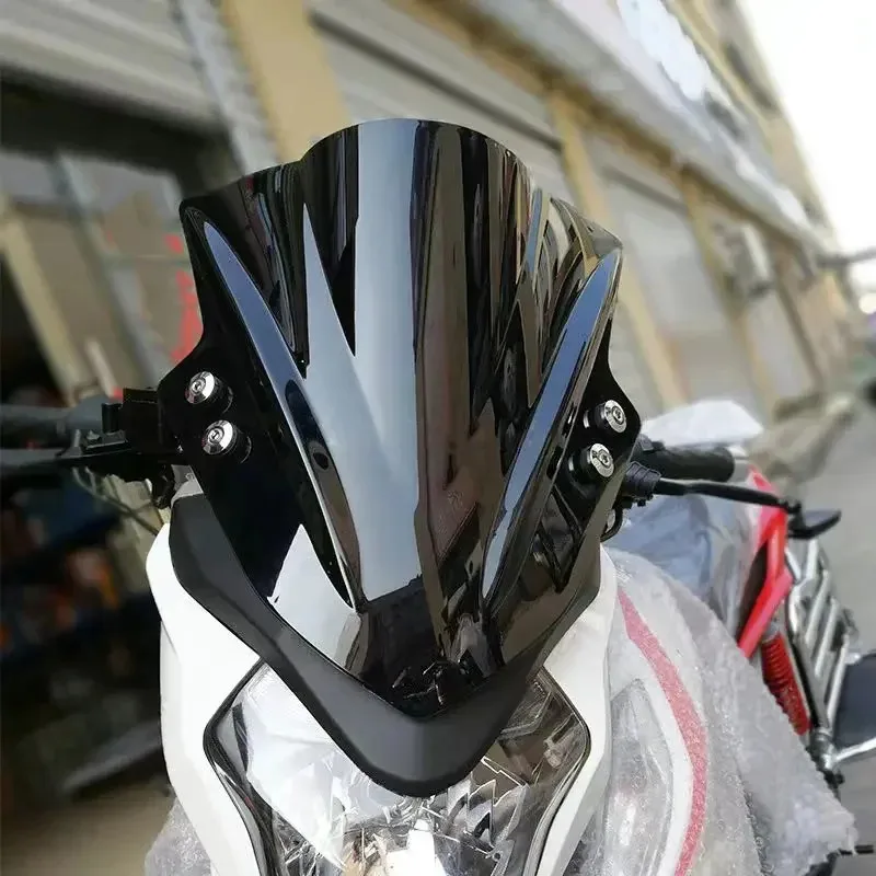 

For CFMoto CF Moto 650 NK 650nk 400nk 250nk Adjustable Support 7/8" 22mm Handlebar Windshield Wind Deflectors
