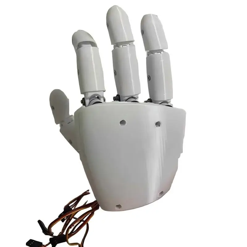 AmazingHand 8 DOF Robot Hand 3D-geprinte mechanische hand Rechterhand Linkerhand PWM-motoren Feetech Seriële motoren Programmeerbare robot