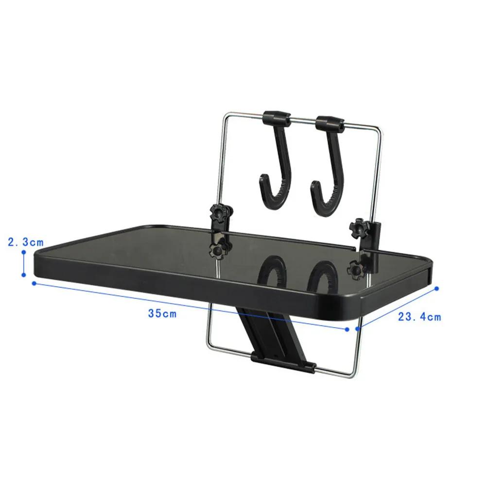 

Складной автомобильный столик-поднос: портативный держатель для ноутбука, еды и напитков на заднее сиденье и руль, легко устанавливается и снимается