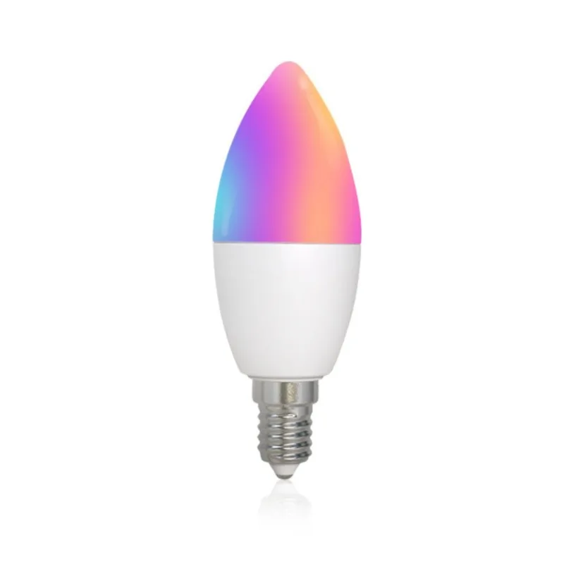 

Smart Home LED Bulb E14 Base App Timing Music RGB Smart Bulb