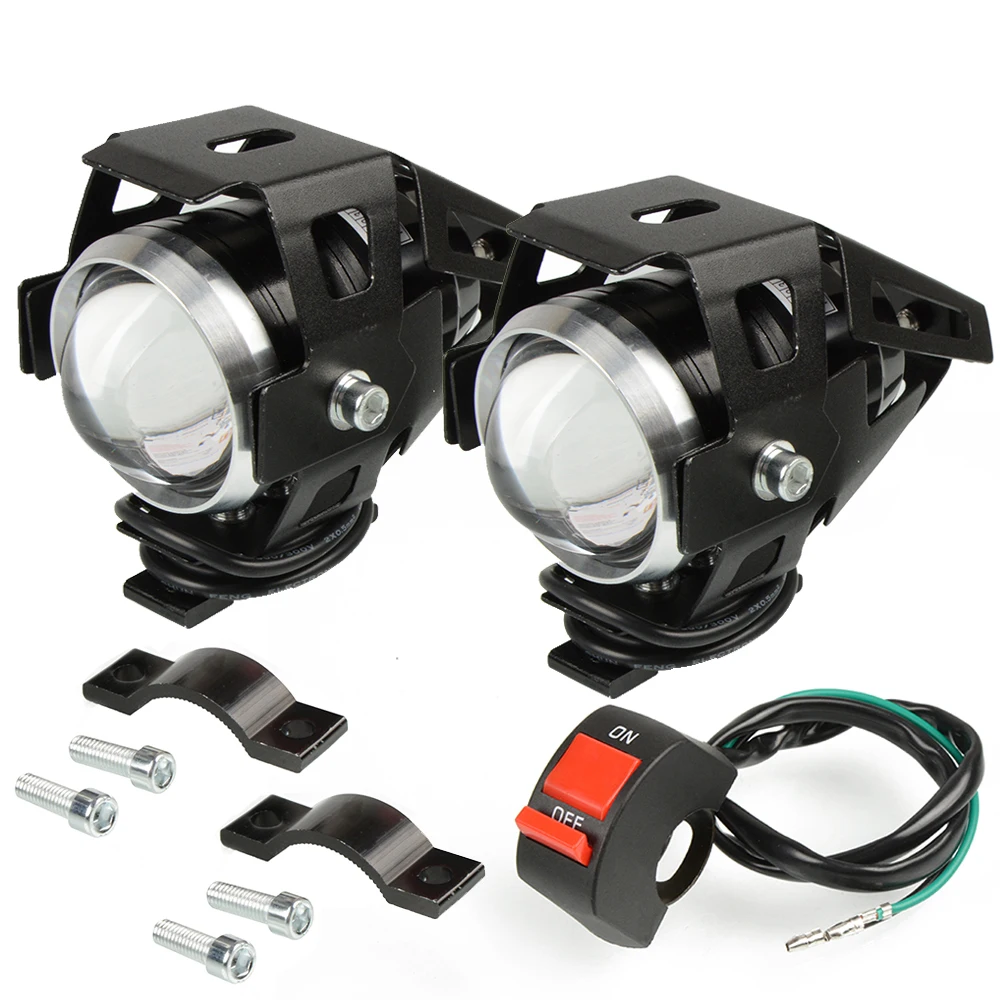 FJR Motorcycle U5 Headlights FOR YAMAHA SCR950 XVS950 XVS1300 TDM900 TDM850 XJ6 XJ600 N S R6S FJR1300 A Front Spotlight Fog Lamp