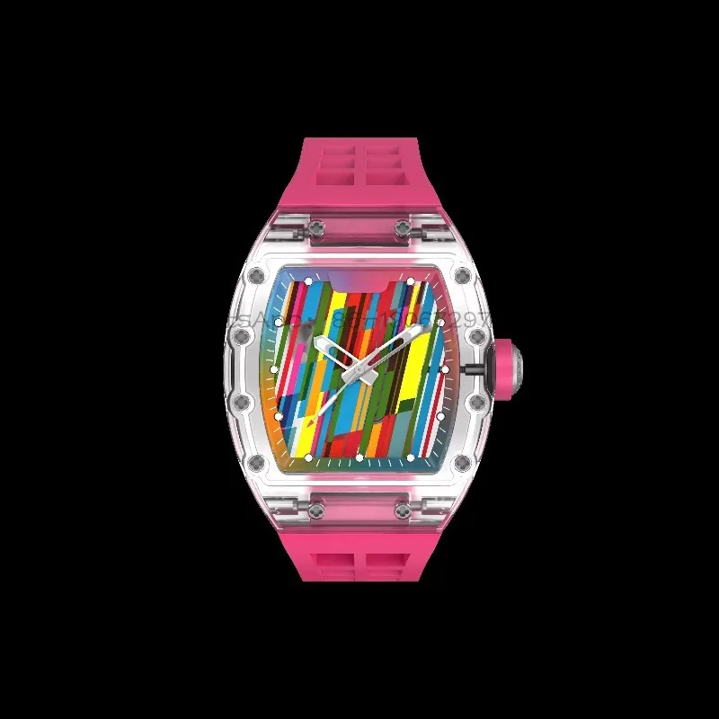 232565 502 Men's Carbon Fiber Waterproof Luminous Watch Personalized Fashion Mechanical Watch