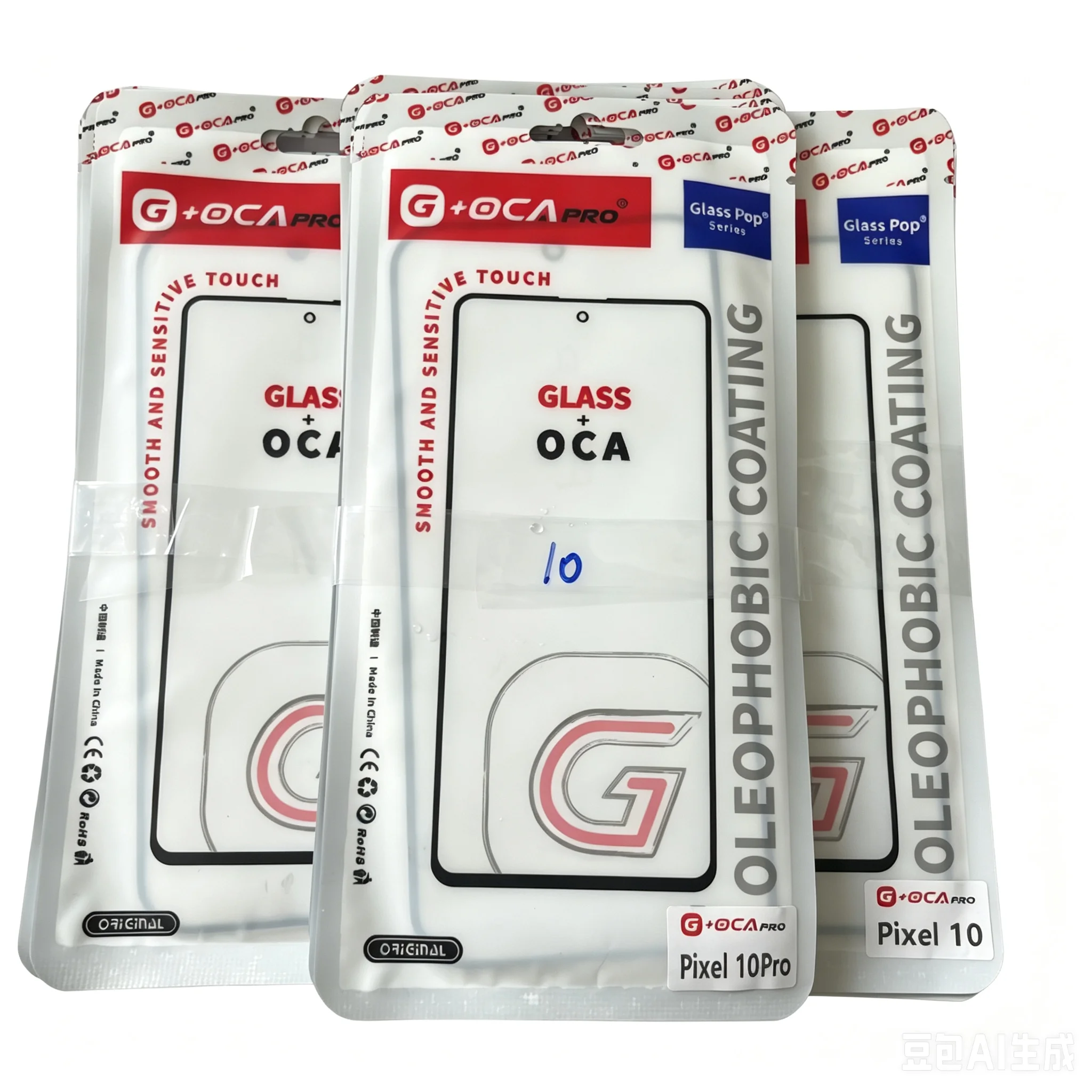 5 SZT. G+OCA PRO Szkło Dotykowe Ekranu + OCA Do Google Pixel 10 3A AXL 4 4XL 4A 5G 5 5A 6 6A 7A 7 8 8PRO 10PRO 9pro XL Ekran Dotykowy — zdjęcie produktu 6