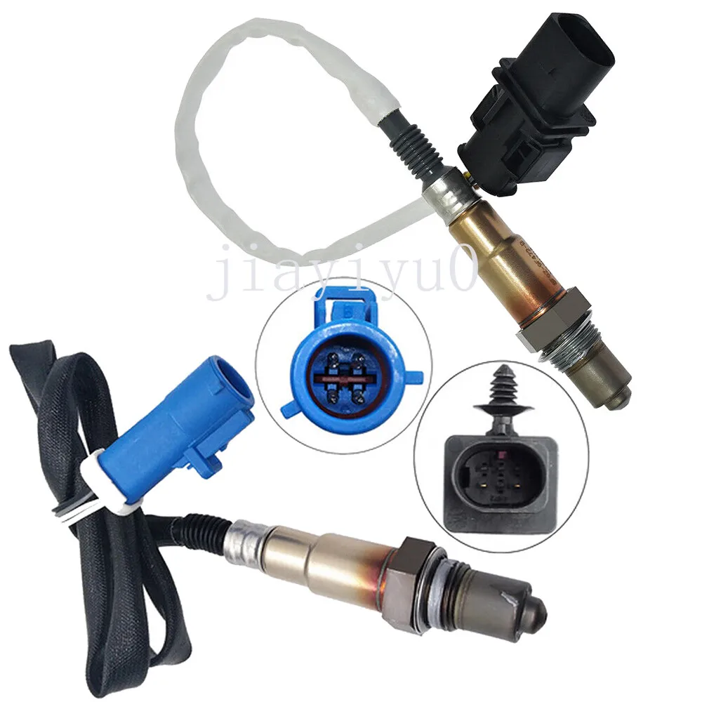 2 Pack Oxygen O2 Sensor 1&2 for 2014-2016 for Ford Transit Connect L4 1.6L Front + Rear -