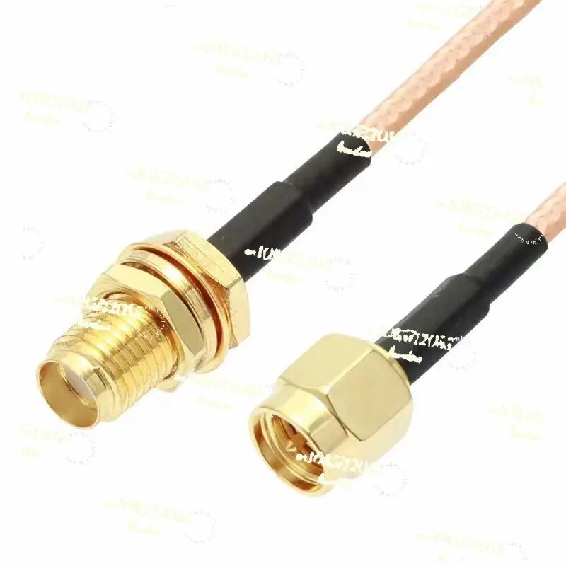 

Applicable to Custom SMA Male Connector to Female Connector Adapter Cable Antenna Extension RFMale to Female