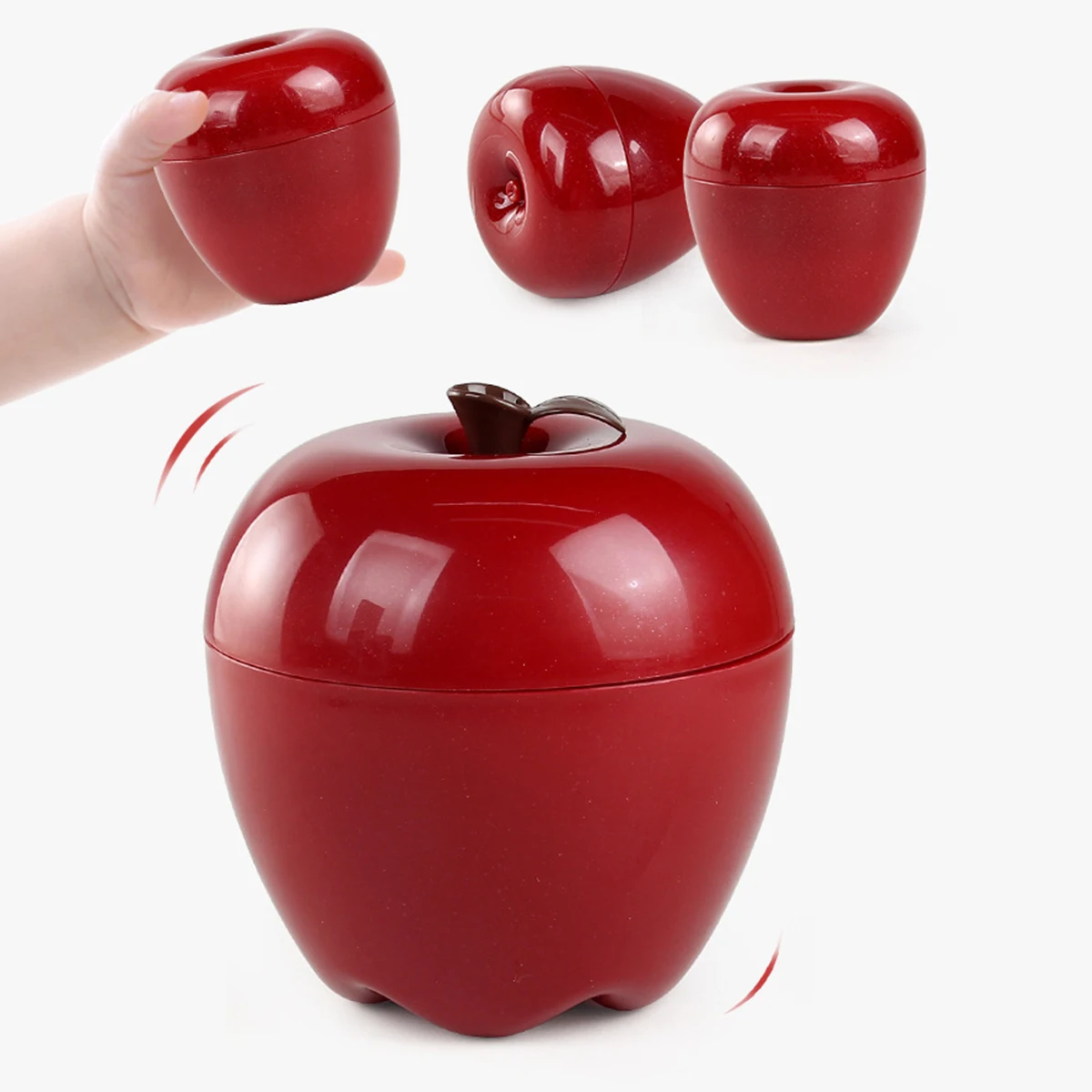 Bonito maçã crianças cor forma correspondência montessori brinquedo educativo montagem do bebê inteligente ovo reconhecer criança aprendizagem inteligente