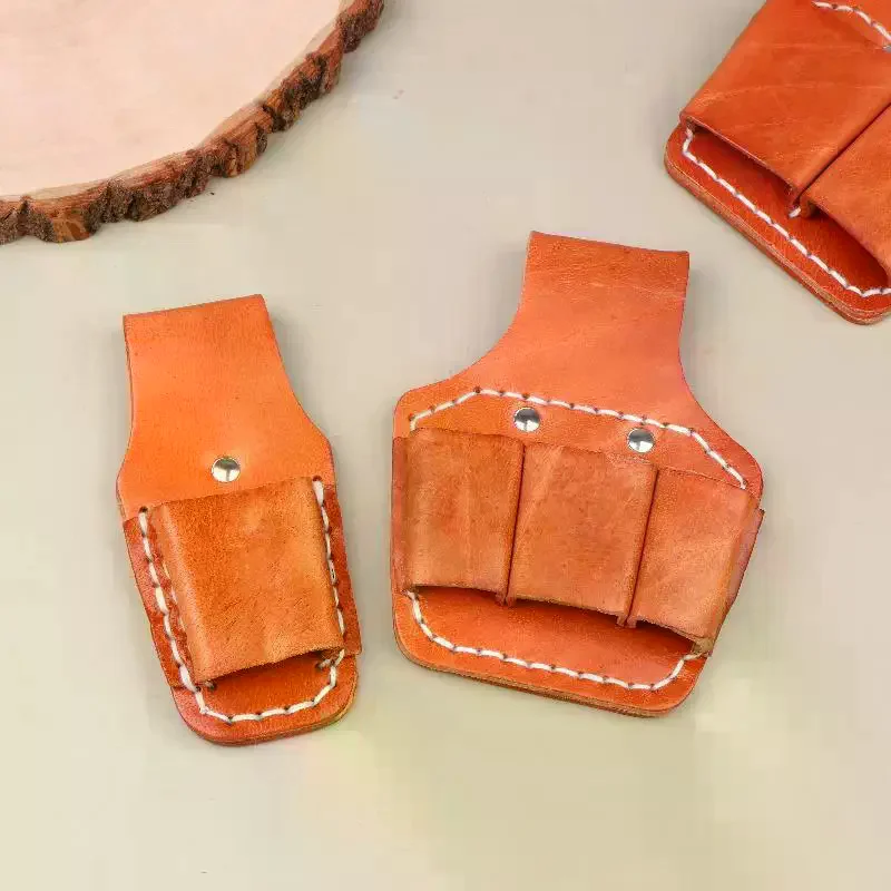 1개 휴대용 버클 파우치 공구 가방 전기공 허리 홀더 플라이어 보관 가드닝 트리밍 도구 가지치기 가위용