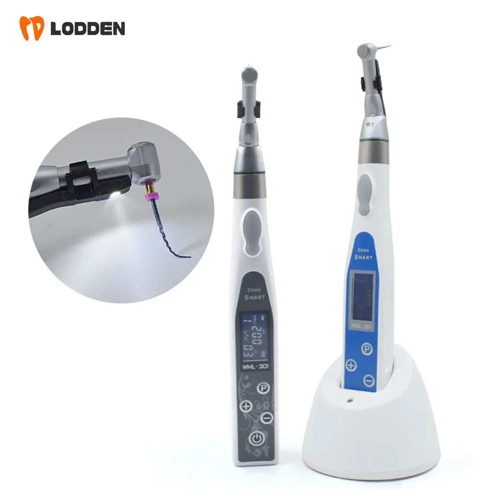 301 Dental Endo Motor Wireless 9 Program with LED Endodontic Instrument Root Canal Apex Locator Rotary Motor