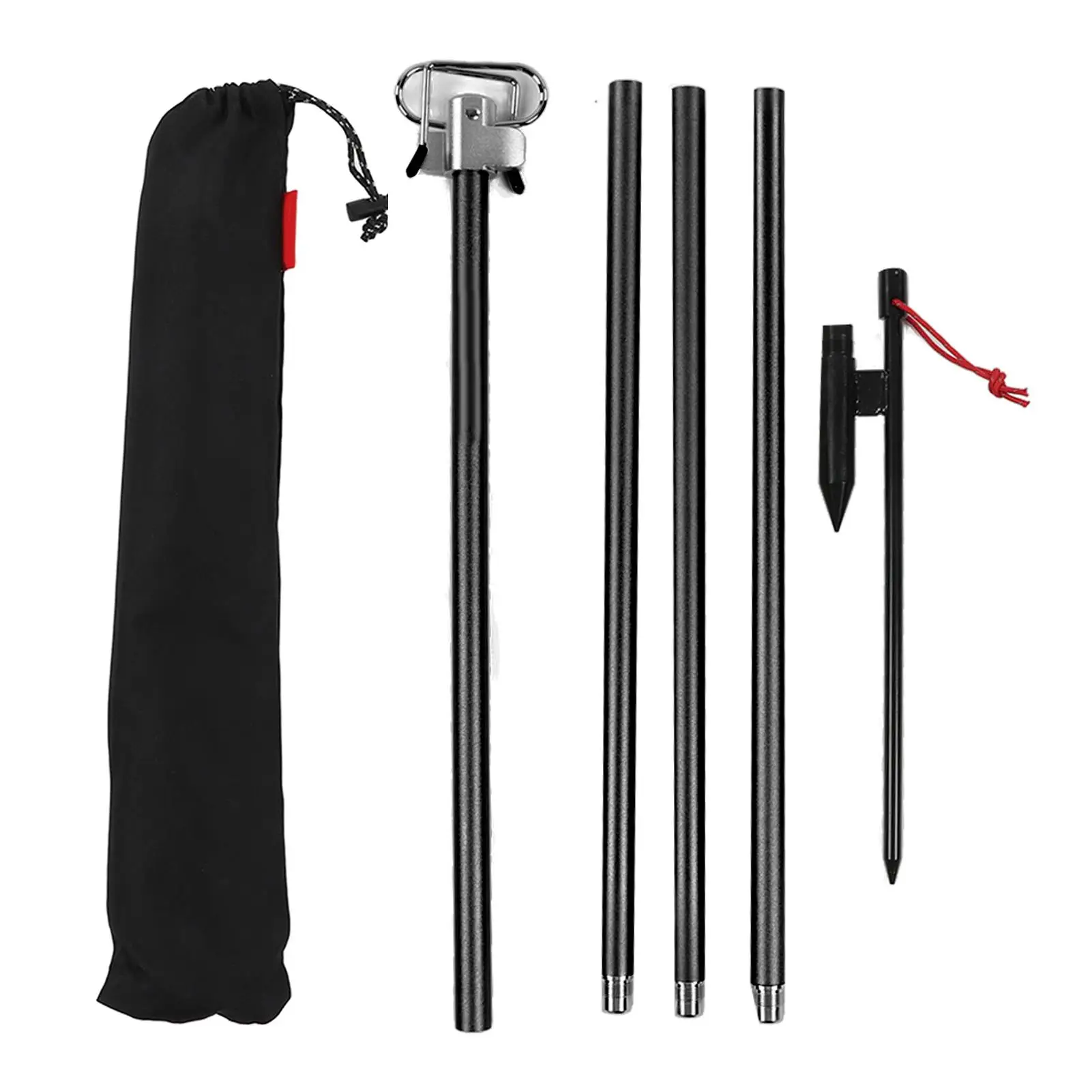 

Lightweight Lantern Stand Camping Lamp Pole Ideal for fishing Picnics Outdoor Activities Portable Durable Adjustable Height