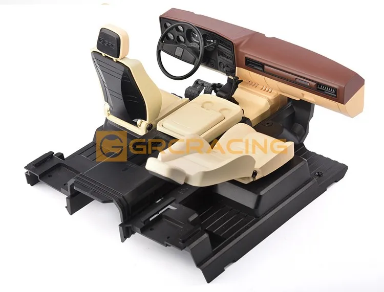 Für 1/10 Rc Auto Traxxas Trx4 K5 Innenraum Pioneer 1979 Simulation Mittelkonsole Sitz Modifikation Teile Grc G161kb – Detail 6