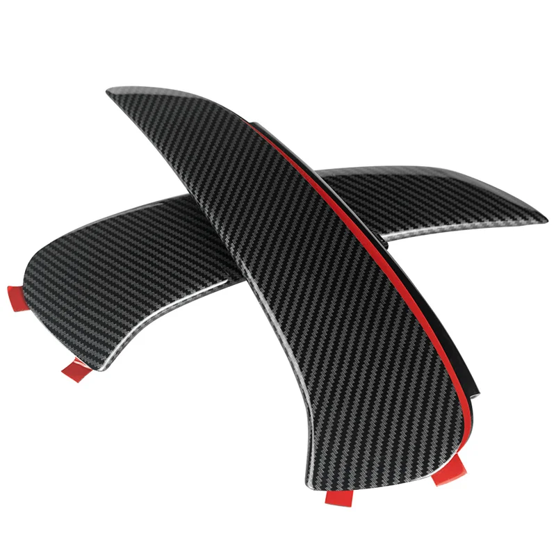 Für Mercedes Benz W206 Limousine S206 Wagon C200 C220 C300 C43 C63 AMG 2021 2022 2023 + Hinten Bumper Lip Splitter spoiler Seite Canards – Detail 5