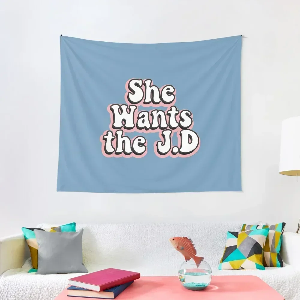 She Wants the J.D Tapestry Home And Comfort Decor Outdoor Decor Wall Mural Tapestry