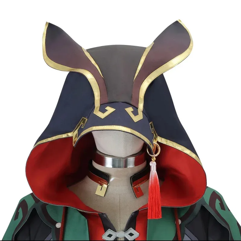 CyGaming Косплей Костюм Женщины Мужчины Genshin Ka Min Gaa Ga Ming Liyue Lion Boy Jiaming Jia Ming Косплей Парик Обувь Impact Косплей