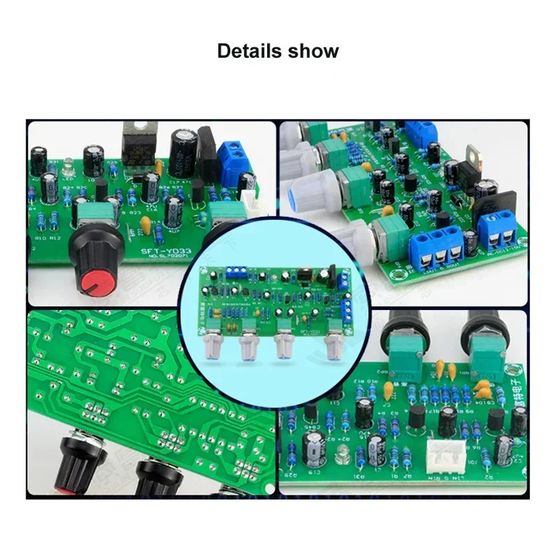 فائقة واسعة HiFi الديناميكية النقية الفئة أ قبل المرحلة مضخم صوت استيريو Preamp كامل منفصل الصمام الثلاثي مكبر صوت المجلس